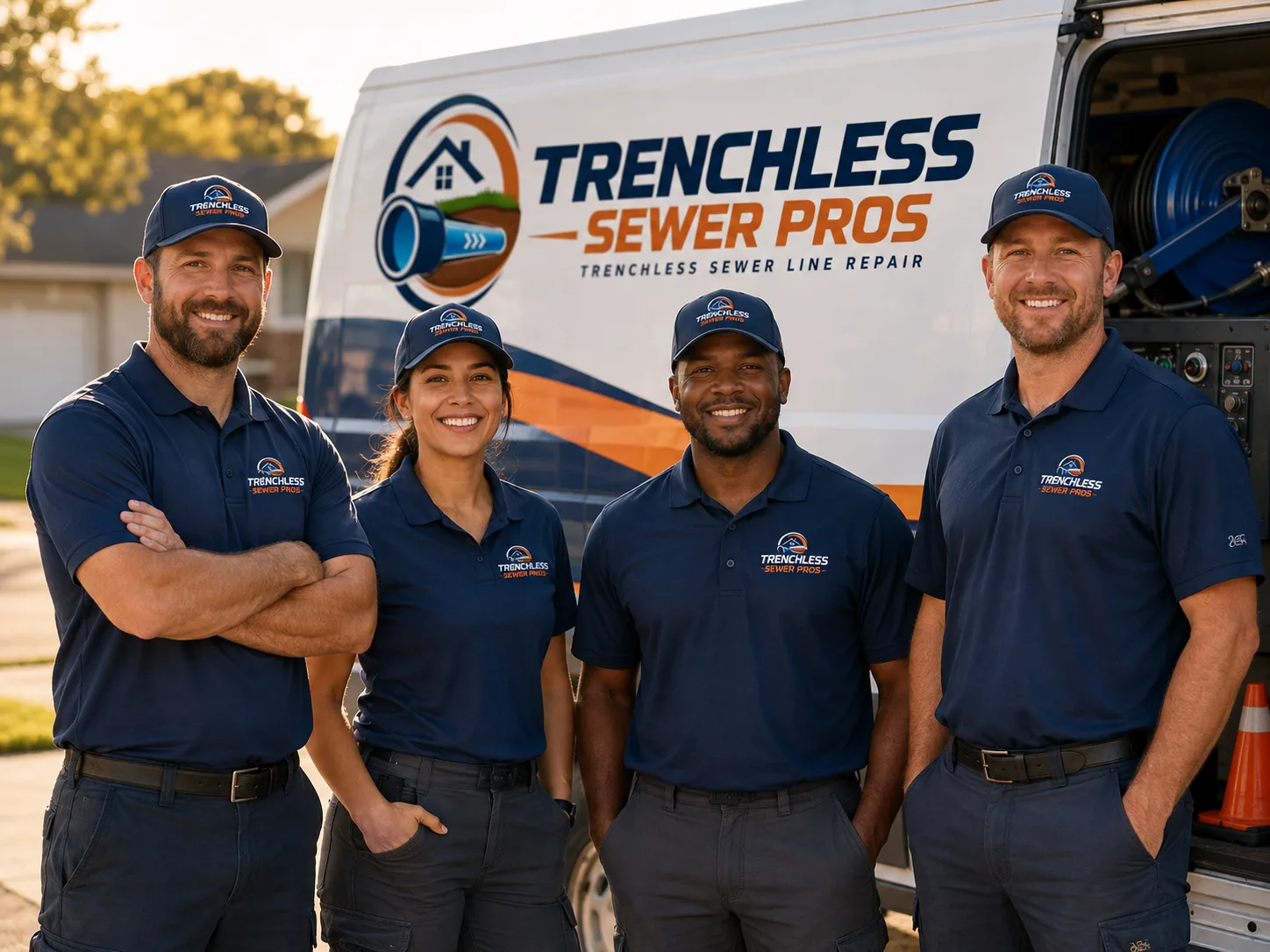 Trenchless Sewer Repair company in Larwill, IN